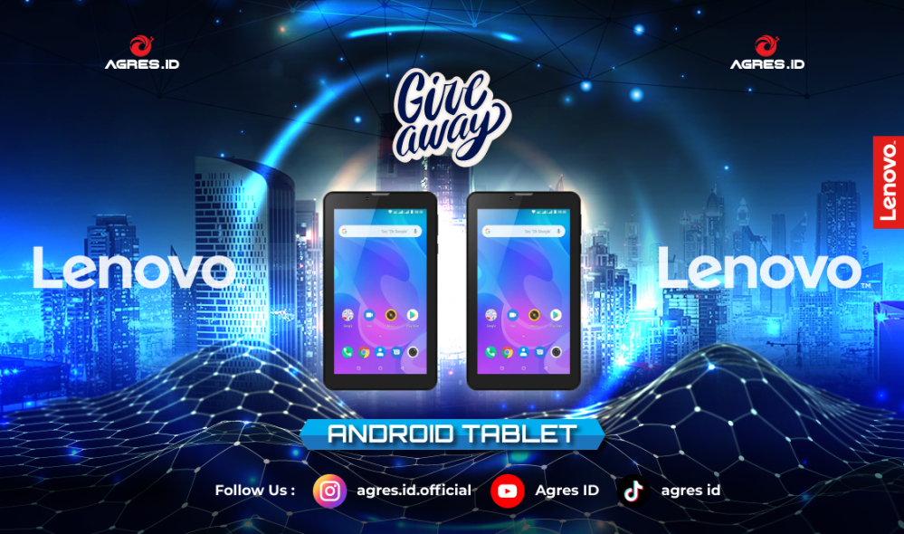 Giveaway Android Tablet AGRES.ID Maret 2021