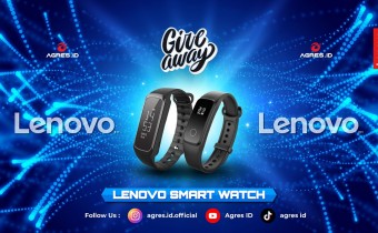 Giveaway Lenovo Smartwatch AGRES.ID April 2021