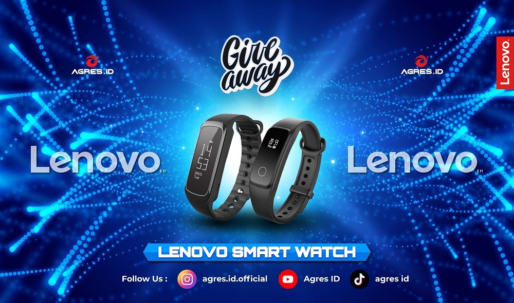 Giveaway Lenovo Smartwatch AGRES.ID April 2021