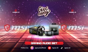 Giveaway Gaming Audio Set AGRES.ID April 2021