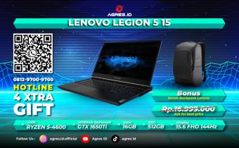 Promo Lenovo Legion 5 15