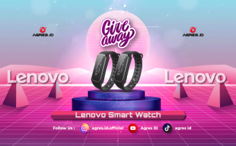 Giveaway Lenovo Smart Watch AGRES.ID Mei 2021