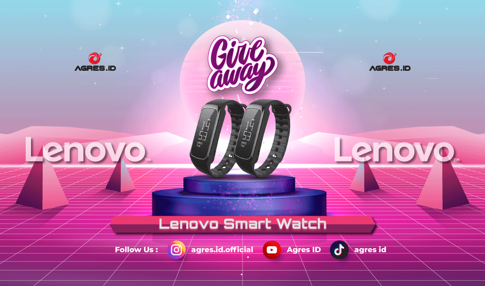 Giveaway Lenovo Smart Watch AGRES.ID Mei 2021